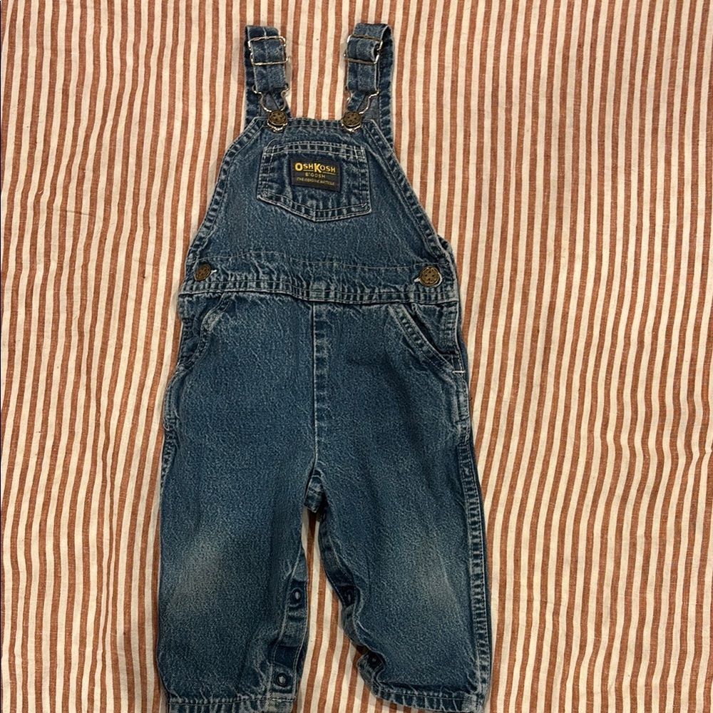 OshKosh B'gosh Blue Denim Overalls for Kids